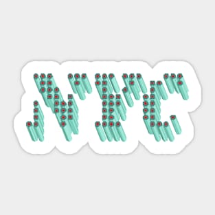 New york city Sticker